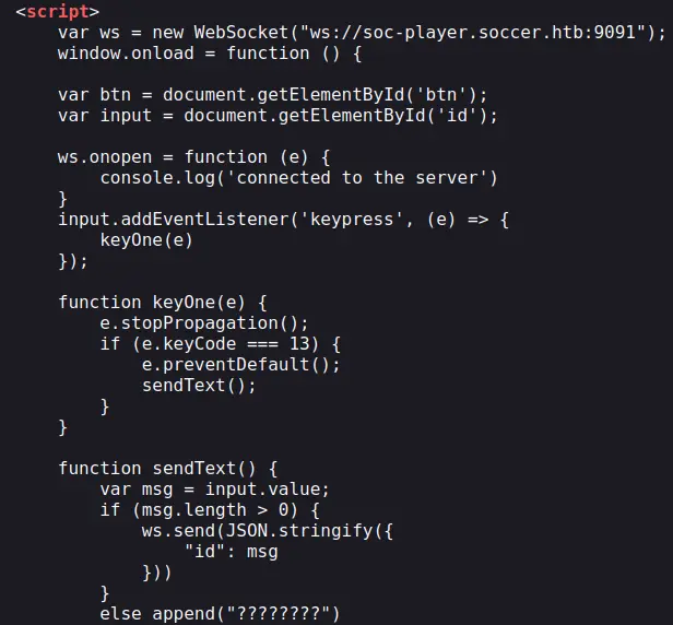 javascript websocket